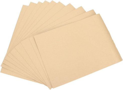 10pcs Felt Fabric Adhesive Sheets, Sticky Back Sheets, Self-Adhesive Sheets for Art & Crafts, Jewelry Box Liner, Furniture Protector Pads Water Re...