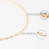 Jabogrii 32.8 Feet 18K Gold Plated Brass Paperclip Jewelry Chains Roll Oval Link Chain for Jewelry Making Gold Necklace Bracelet Chain Bulk for Wo...