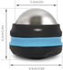 AHIER Cold Massage Roller Ball, Stainless Steel Cold Therapy Relief, Free Rolling Removable Gel Ball Deep Tissue Massage Pain Relief, Great Tool f...
