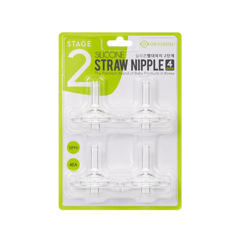 Grosmimi Replacements (Straw only 4-counts, Stage 2)...