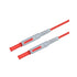 Multimeter Test Lead Extension Male to Male Connector 4mm Banana Plug to Jack Heavy Duty Silicone Wires Multimeter Leads Probes Adapter 14AWG (1 P...