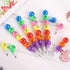 5pcs Cute Stackable Pencils 7 in 1 Stacking Pencils for Writing Drawing Graffiti Replaceable Multi-Point Pencil Kids Party Favors for Birthday Bac...