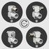 Air Tool Swivel Fitting 4Pcs 1/4 Inch NPT Industrial Swivel 360 Degree Swivel Air Hose Connector Portable Air Tool Adapter...