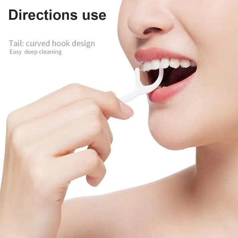 150 Count Dental Floss Picks Individually Wrapped,Leiouna Flossers single Wrapped for Adults and Kids,Travel Hotel Restaurant Office for Teeth Cle...