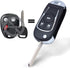 Upgraded Car Key Fob Keyless Entry Remote for Chevy Tahoe Silverado Suburban Avalanche Equinox SSR/GMC Sierra Yukon/Cadillac Escalade/Hummer H2/Po...