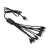 10 in 1 Multi Charging Cable, Universal Multiple Charging Cord Charging Cable with 10 Ports for Charging Cell Phones Speaker MP3 MP4 & More......