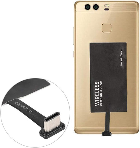 Type C 1300mA Super Fast Qi Charging Receiver and Adapter Compatible with Google Pixel, , , and Other USB C Android Phones......