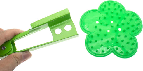 1 Set Rose Stem Leaf Thorn Stripper Stripping Tool Thorn Remove (Green)...