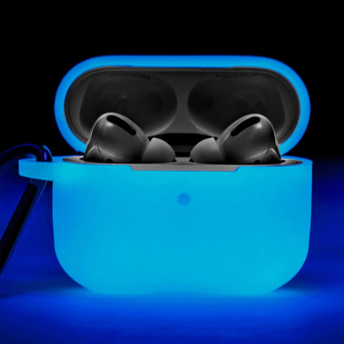Silicone Case Cover Compatible with Apple AirPods Pro, Protective Soft Case with Carabiner for Airpods Pro 2...