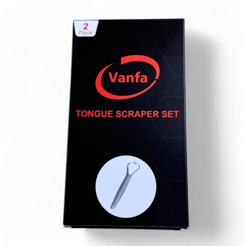Stainless Steel Tongue Scraper Tongue Cleaner 2-Pack Item: #79019...