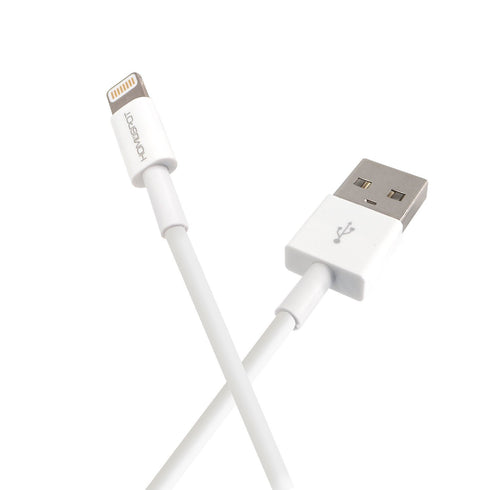 HomeSpot Cable 6.6 Feet / 2m Extra Long Tangle-Free 8pin to USB Cabl(4 Pack-White)...
