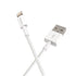 HomeSpot Cable 6.6 Feet / 2m Extra Long Tangle-Free 8pin to USB Cabl(4 Pack-White)...
