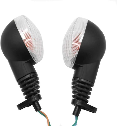 motoparty Motorcycle Turn Signals For KAWASAKI EX250R NINJA 250R KLX250S KLX250SF VN650 Vulcan S Front/Rear Turn Signal Indicator Light Blinker La...