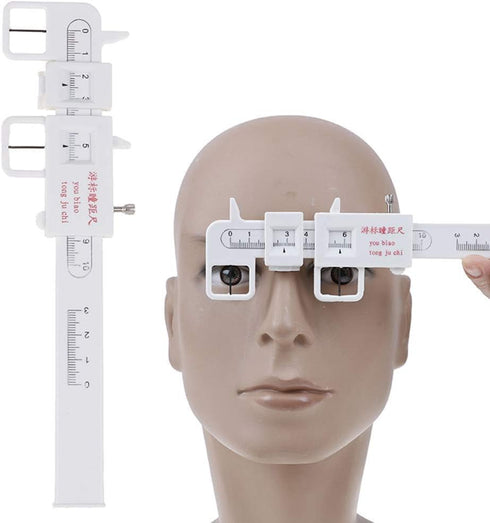 TableRe Measure Optical Vernier PD Ruler Pupil Distance Meter Eye Ophthalmic Tool (1 Pack)...