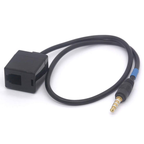 Headset Buddy RJ9 4P4C Female to 3.5mm Male Cell Phone Adapter Cable for Cisco, Avaya Telephone 40cm...
