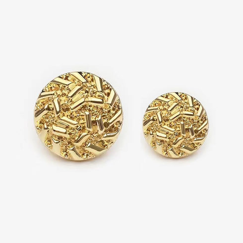16 Pcs Golden Metal Buttons Sweater Coat Suit Socialite Retro Style Buttons 18mm/0.7inch?23mm/0.9inch...