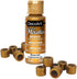 DecoArt Dazzling Metallics - 2 Ounce 4 Pack Glorious Gold Acrylic Paint Set Gold Metallic Acrylic Paint Art Supplies- Art Projects, Home Decor- E-...