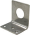 L-Bracket 1255 3/4 Hole Stainless Steel NMO 3/4 Hole Mount L Bracket Mobile Antennas Motorola Kenwood Vertex HYT for UHF VHF Coax NMO Mount Cable ...