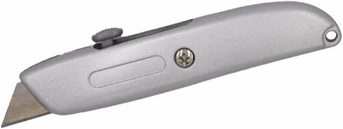 Wideskall® Heavy Duty Box Cutter Retractable Blade Metal Utility Knife (Pack of 1)...