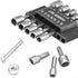 14Pcs Power Nut Driver Drill Bit Set Chrome-Vanadium Steel Quick Change Metric Socket Wrench Screw 1/4 inch Hex Shank Pneumatic Screw Sleeve House...