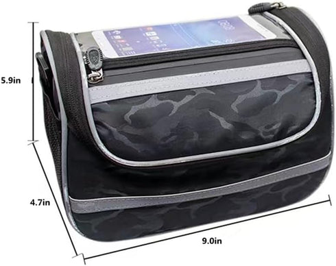 Bike Handlebar Bags Multifunctional Bicycle Bags removable Bike Front Bags removable Bicycle Accessory Bags Scooter Bags Electric Bicycle Head Bag...