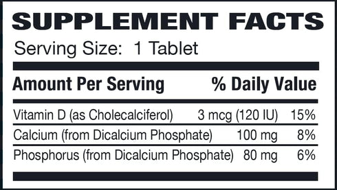 Rising Pharma - Risacal-d - Vitamin D3 & Calcium Supplement - 100 tablets...