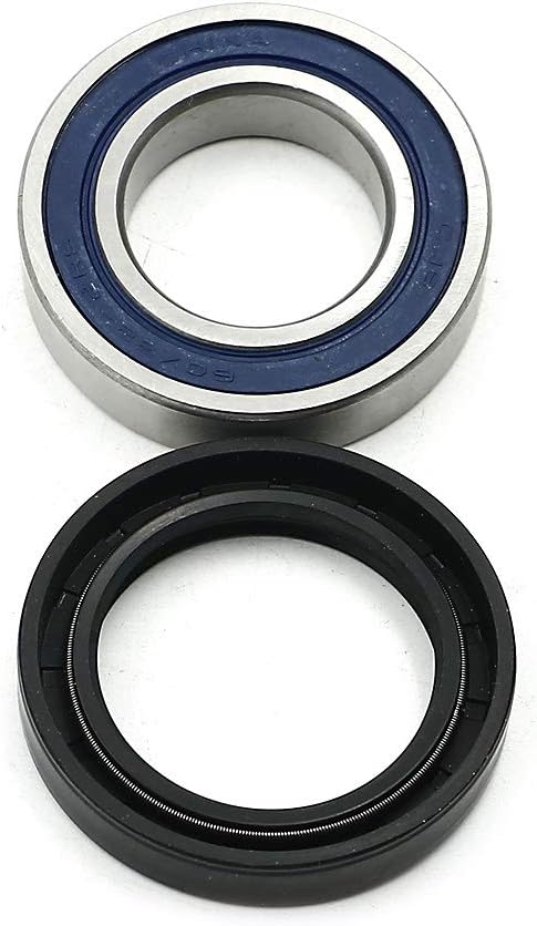 Left Rear Axle Wheel Hub Housing Bearing Seal Kit For Honda ATV Foreman 400 450 500 Rubicon 500 Rancher 350 400 420 Replace 91055-HN5-681 & 91255-...