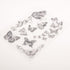 Butterflies Clear Stamps for Card Making Transparent Silicone Stamp DIY Scrapbooking Supplies Embossing Paper Card Album...
