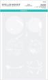 Spellbinders Snowflake Ornaments Stencil, Clear...