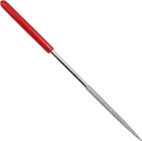 Utoolmart Diamond Needles File, 5mm x 180mm Round Diamond Needle File Set, 150 Grits Round Files Tools for Metal Glass Stone with Fine Sanding...
