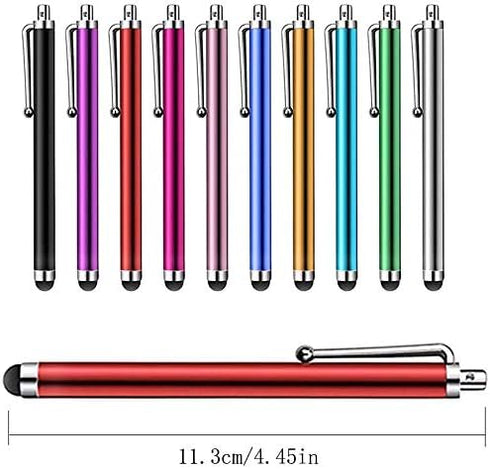 10 Pack Stylus Pen Set, Universal Touch Screen Capacitive Styli Compatible with iPad iPhone 6 6s 7 7s 8 Plus Kindle Samsung Note S5 S6 S7 Edge S8 ...