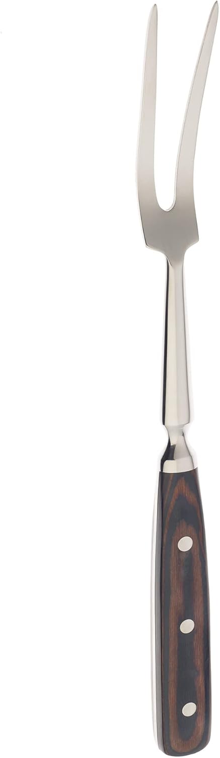 Mercer Culinary Praxis Forged Fork with Wood Handle, 12-1/4 Inch, Wood...