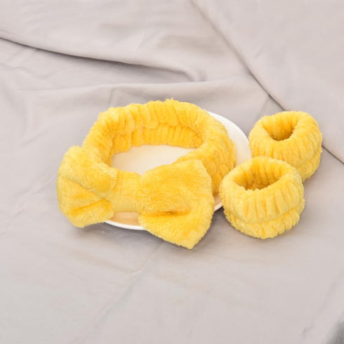 Skincare Wristbands and Headbands for Washing Face Spa Headband for Washing Face for Women Girls Makeup Headband for Washing Face for Girls Women ...
