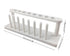 Honbay 8-Well Plastic Test Tube Rack Scientific Lab Tube School Laboratory Supplies Experiment Toy...