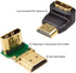 VCE HDMI 90 and 270 Degree Adapter 2-Pack, Right Angle HDMI Male to Female L Adapter Connector 3D&4K Supported...