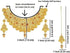 Efulgenz Indian Bollywood Traditional Crystal Kundan Choker Necklace Earrings Maang Tikka Wedding Bridal Jewelry Set For Women...