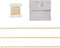 Elecrelive 3.28 Ft Permanent Jewelry Chains 14K Gold Filled Brass Cable Chains 1.5mm Thin Weldable Link Curb Chains with 1 Square Velvet Bag for W...