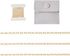 Elecrelive 3.28 Ft Permanent Jewelry Chains 14K Gold Filled Brass Cable Chains 1.5mm Thin Weldable Link Curb Chains with 1 Square Velvet Bag for W...