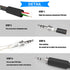 10PCS PJ-307 3.5mm Stereo Jack Socket 5 Pin PCB Female Audio Headphone Connector Audio Plug for MP3 with 10PCS 3.5mm TRS Male Plug Connector...