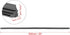 X AUTOHAUX 2pcs 500mm 20inch 8x10mm 3 Section Rubber Windshield Wiper Blade Refills for Car...