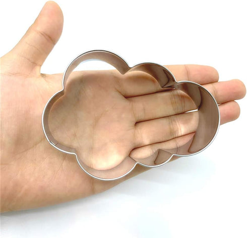 LILIAO Cloud Cookie Cutter - 3.6 x 2.6 inches - Stainless Steel...