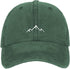 Vintage Baseball Cap Mens Peak Embroidery Baseball Hats Classic Washed Cotton Dad Cap Womens Outdoor Sports Cap Adjustable Green...