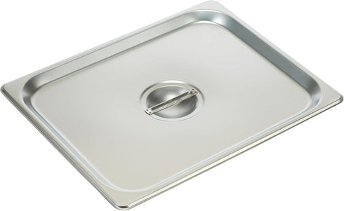 Winco SPSCH 44198 Size Solid Cover,Stainless Steel,Medium...