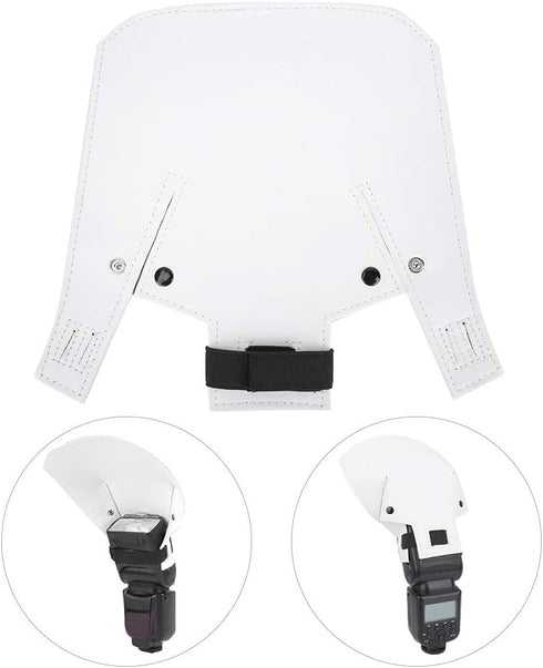 Flash Diffuser Reflector Kit ArC Shape Camera Flash Light Diffuser Reflector Softbox Portable Universal...