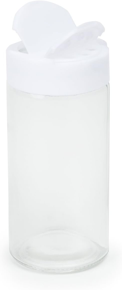 Fox Run Spice Storage Jar, 6-Ounce, Clear...