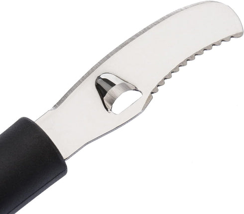 Westmark Orange Peeler Gallant, 7.5 x 1.1 x 0.8, Black/Silver/Red...