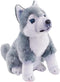 Wild Republic Rescue Dog, Husky, Stuffed Animal, with Sound, 5.5 inches, Gift for Kids, Plush Toy, Fill is Spun Recycled Water Bottles...