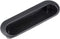 uxcell Flush Pull Finger Insert Recessed Cabinet Handles 120mm x 40mm x 21mm Black...