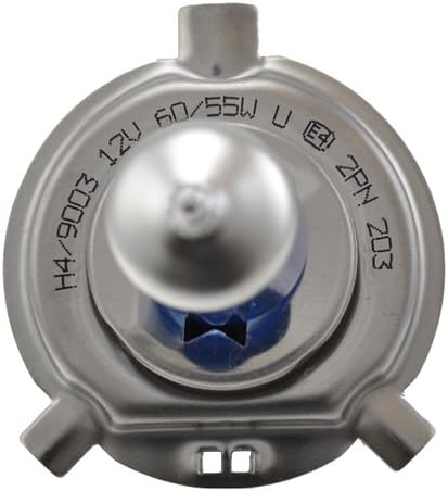 HELLA H71071352 Optilux XB Series H4 9003 Xenon White Halogen Bulbs, 12V, 60/55W, 2 Pack...