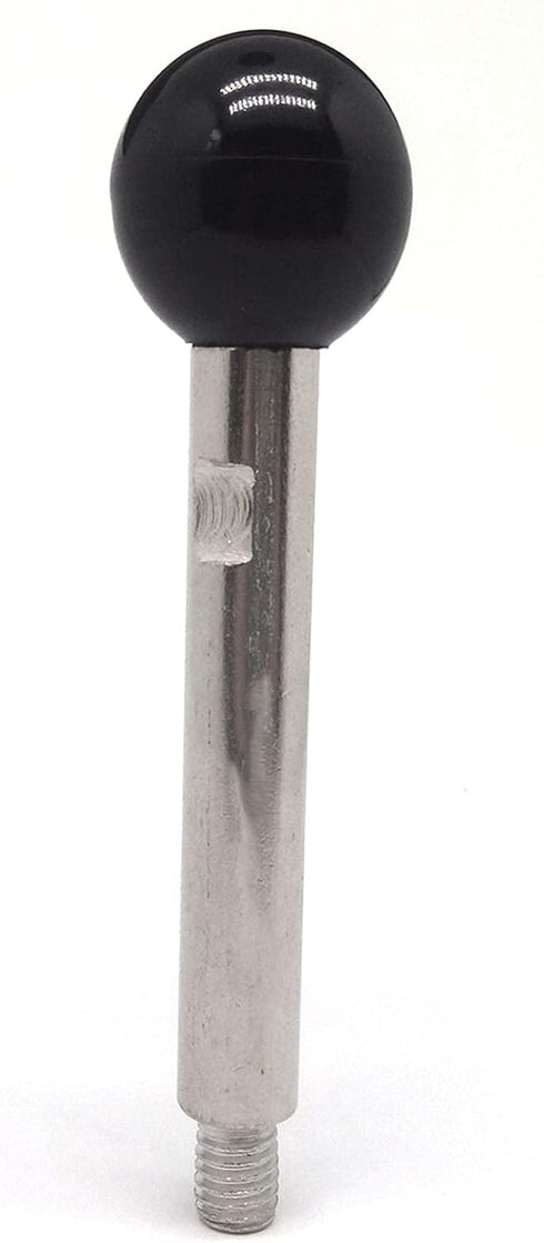 NGe 2pcs Machine Tool Handle with Ball Knob,Revolving Handle Machine Tool,Threaded Revolving Handle,for Machine Tool Accessory,(M8X100)...